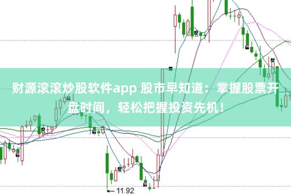 财源滚滚炒股软件app 股市早知道：掌握股票开盘时间，轻松把握投资先机！